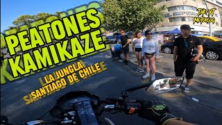 ASI SE SOBREVIVE SOBRE LA MOTO EN CHILE Observaciones Diarias 11 Santiago de Chile TaKMotovlog [upl. by Agripina]