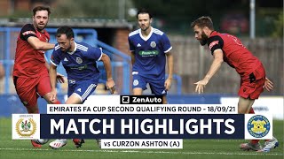 HIGHLIGHTS  Curzon Ashton 40 Stockton Town [upl. by Nothsa562]