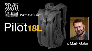 Wotancraft Pilot 18L A Photographers Backpack for Adventure Travel [upl. by Narahs253]