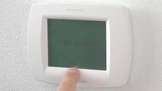 Klokprogramma Chronotherm Vision Modulation instellen  Honeywell Home [upl. by Damiani]