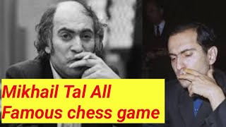 Mikhail Tal Chess gametal Best games  Mikhail Tal vs Erwin Nievergelt  mikhailtal [upl. by Olcott]