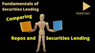 Repo versus Securities Lending 2022 [upl. by Amlev]