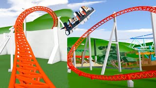 Amusement Park Disaster  Roblox Lost Story [upl. by Epilihp]