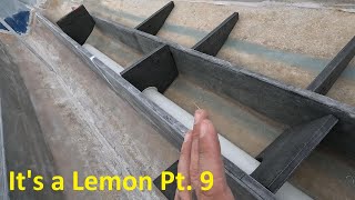 Boat Rebuild Ep 9  Bulkheads Forming and Heaps of Glassing [upl. by Akimrej224]