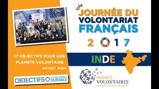 Journée du Volontariat Français 2017  Inde [upl. by Rednaxela31]