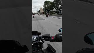 KTM 690 SMC R Does a Wheelie motorcycle z900 svartpilen401 fz09 cbr1000rr [upl. by Llednil]