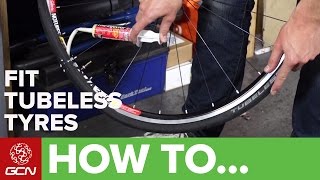 How To Fit Road Tubeless Tyres [upl. by Sakhuja]