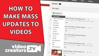 How To Update the Metadata of all your YouTube Videos [upl. by Dannica49]