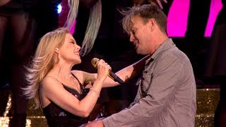 Kylie Minogue feat Jason Donovan  Especially For You Radio 2 Live in Hyde Park 2018 [upl. by Ahsiemat]