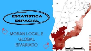 Moran Local e Global Bivariado no GEODA [upl. by Saiff]