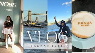 London Travel Diaries Part 1  10Day Adventure Abroad [upl. by Aynotahs680]