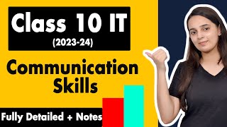 Communication Skills Class 10 Information Technology Code 402  Employability Skills Unit 1 [upl. by Atekin]