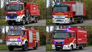 F3 Lagerhallenbrand Großeinsatz der Feuerwehren in Dieburg FiegeÜbung 21052015 [upl. by Etteloiv]