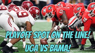 Alabama vs Georgia SEC Championship Game Preview [upl. by Larisa689]