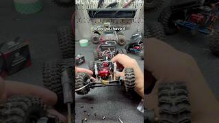 Trx6m 6x6 gets Torq servos🔥💪 RC rctok torqservo trx4m rccrawler rccar [upl. by Nomyad]