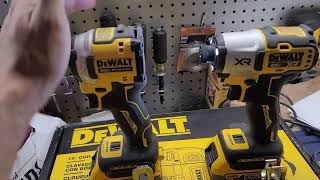 dewalt dcf850 vs dcf845 size comparison video [upl. by Obrien]