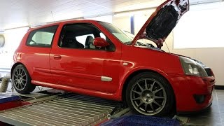 Renault Clio Sport 182 Trophy Dyno Run Quantum Tuning [upl. by Iseabal]