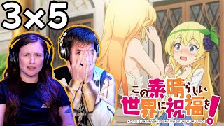 Konosuba Season 3 Episode 5 Reaction Princess Kazuma Horror  AVR2 [upl. by Naut]