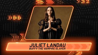 BUFFY THE VAMPIRE SLAYER STAR JULIET LANDAU 🧛🦇 [upl. by Gomer]