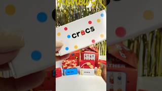 McDonalds X Crocs♥️💛Collab Happy Meal Toys mcdonalds happymeal crocs collab mcdonalds asmr [upl. by Lathrop724]