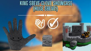 NEW quotKING SBEVEquot ADMIN GLOVE SHOWCASE  Slap Battles [upl. by Oca]