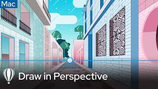 Draw in Perspective  CorelDRAW for Mac [upl. by Sybyl573]