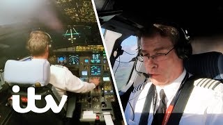 Struggling to Land in Extreme Crosswinds  EasyJet Inside The Cockpit  ITV [upl. by Emiolhs]