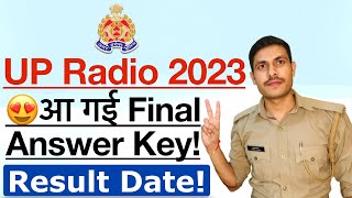 😍 UP Police Radio Operator Result Date 2024  UP Police Radio Operator Final Answer Key 2024 [upl. by Etana219]