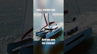 Neel 52 Trimaran Tour Fast and Spacious boattour [upl. by Ahsieyt925]