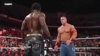 John Cena vs The Miz vs RTruth at Extreme Rules 2011 WWE Raw 11411 [upl. by Adalbert822]