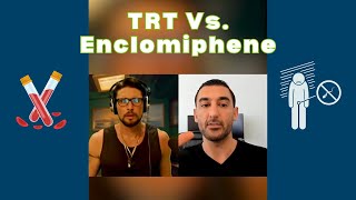 TRT Vs Enclomiphene  Difference In Bloodwork amp Symptoms [upl. by Avlem]