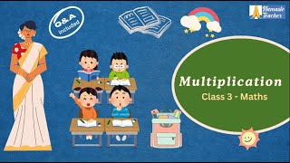 Class 3 – Maths – Mastering Multiplication Properties Multiplying by 10s 2Digit amp Large Numbers [upl. by Race]