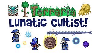 Terraria Lunatic Cultist Guide amp Battle Boss Fight Arena Drops How to Spawn Tips amp Strategy [upl. by Karin958]