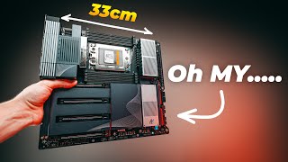 BIGGEST Motherboard EVER Created amp why its THE BEST feat Gigabyte TRX50 AI TOP [upl. by Nirrat]