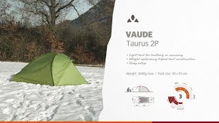 Instruction Manual VAUDE Taurus 2P  VAUDE [upl. by Matteo699]