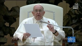 Papa Francesco Udienza Generale dell11 gennaio 2023 [upl. by Ociral]