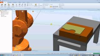 Lab 3  ABB Robot Studio  Curve Surface Simulation [upl. by Amilb765]