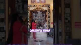 Goa famous mandir  South goa  goatrendingtravel [upl. by Eiralam]