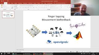 Finger tapping biofeedback task Bitalino LSL Psychtoolbox [upl. by Trey]