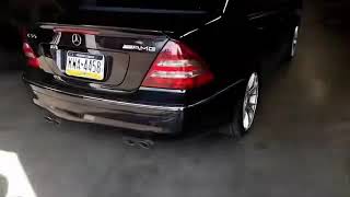 C55 AMG STRAIGHT PIPE Sounds GREAT [upl. by Aggy923]