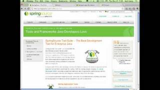Getting Started with Spring and SpringSource Tool Suite STS Part 2 [upl. by Koehler]