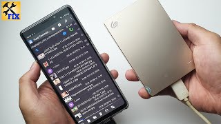 Connect external hard drive to Android phone [upl. by Acinomal]