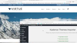 Kadence Themes Importer [upl. by Llyrpa]