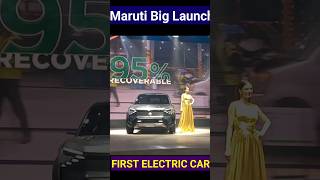 Maruti Launch First Electric car 2024 shorts VIRAL youtubeshorts apscarnews [upl. by Onitnatsnoc]