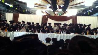 Toldos Ahron amp Satmar Dayan Wedding quotKabolas Panimquot [upl. by Ahsilef]