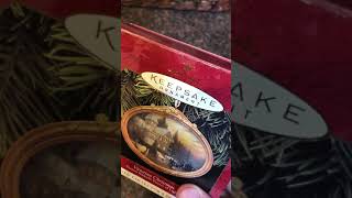 Victorian Christmas Hallmark Ornament Unboxing for Raegan [upl. by Lehcem]