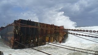 Mammoet Salvage  Wreck removal of a container ship in South Africa [upl. by Swope]