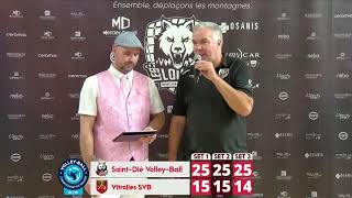 ITW fin de match Louves X Vitrolles Sports VolleyBall  26102024 [upl. by Ungley622]