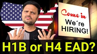 H1B or H4 EAD  Which USA Work Visa is Better  Tamil [upl. by Ennayelsel527]