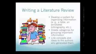 Literature Review [upl. by Ardnosal611]